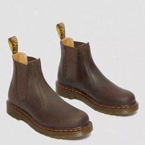 Dr. Martens Dark Brown Leather Boots